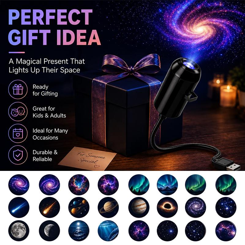 Decor Lighting Lamps - New-1Set USB Plug In Planet Projection