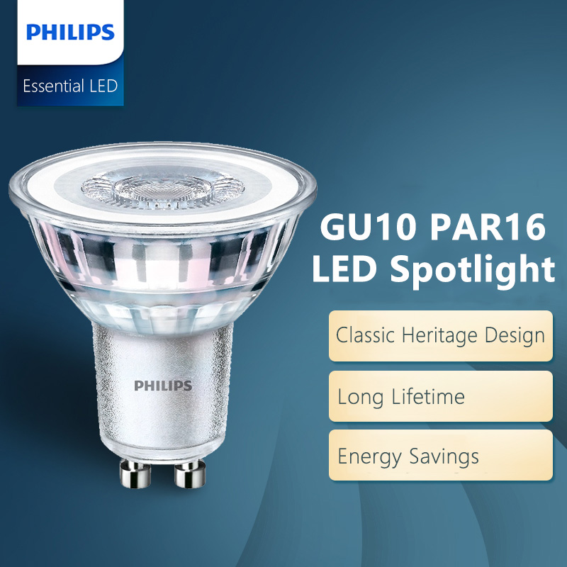 PHILIPS GU10 PAR16 Ceiling Rec - огляд і ціна Philips Bulb Led Classic