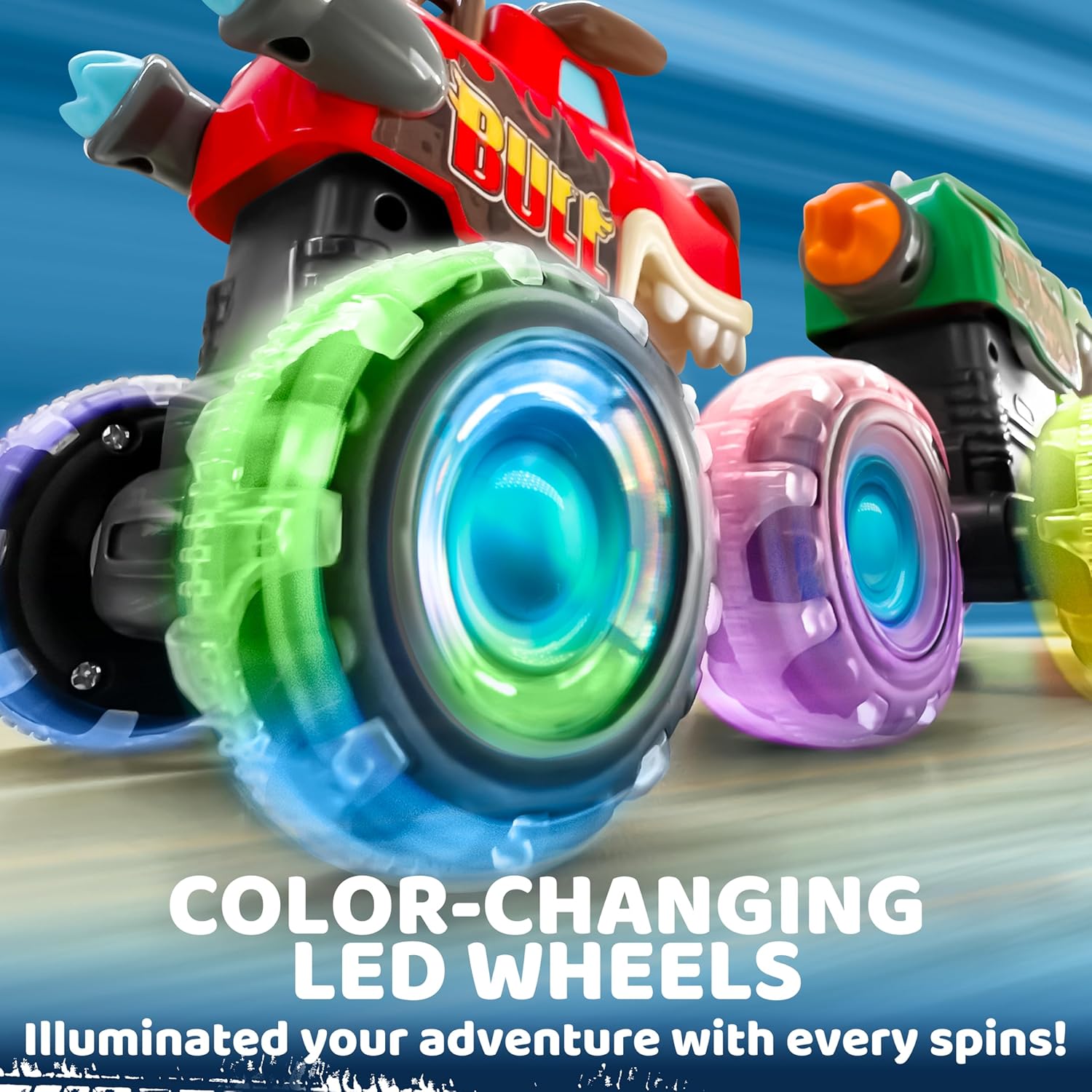 JOYFY 3 Pack Monster Truck Toy - огляд і ціна Lighting Christmas Decor