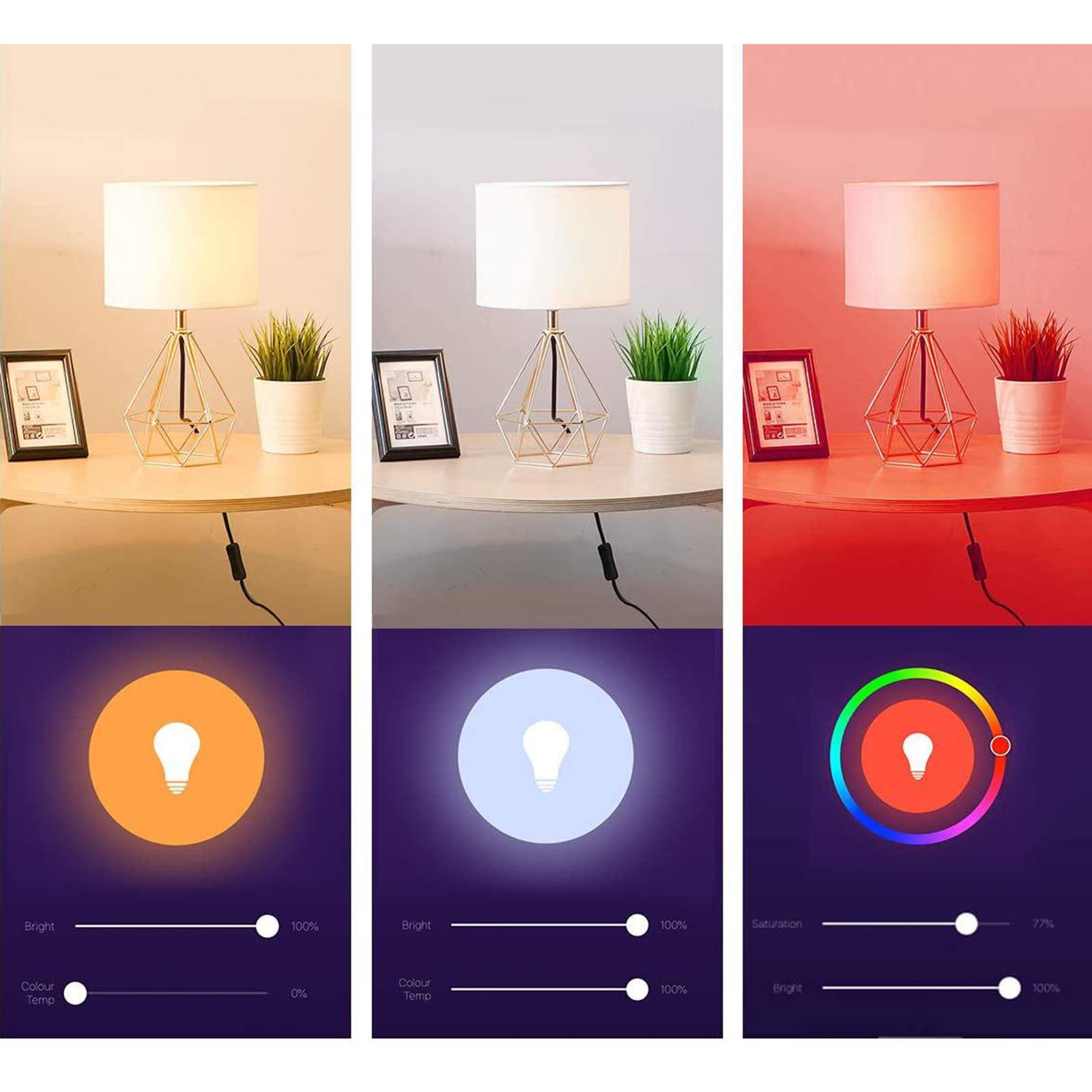Smart Dimmable RGB CW LED Bulb - огляд і ціна Lighting Decor Bedroom