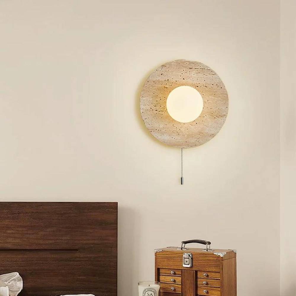 Yellow Cave Stone Wall Lamp Re - огляд і ціна Decor Lighting Cy