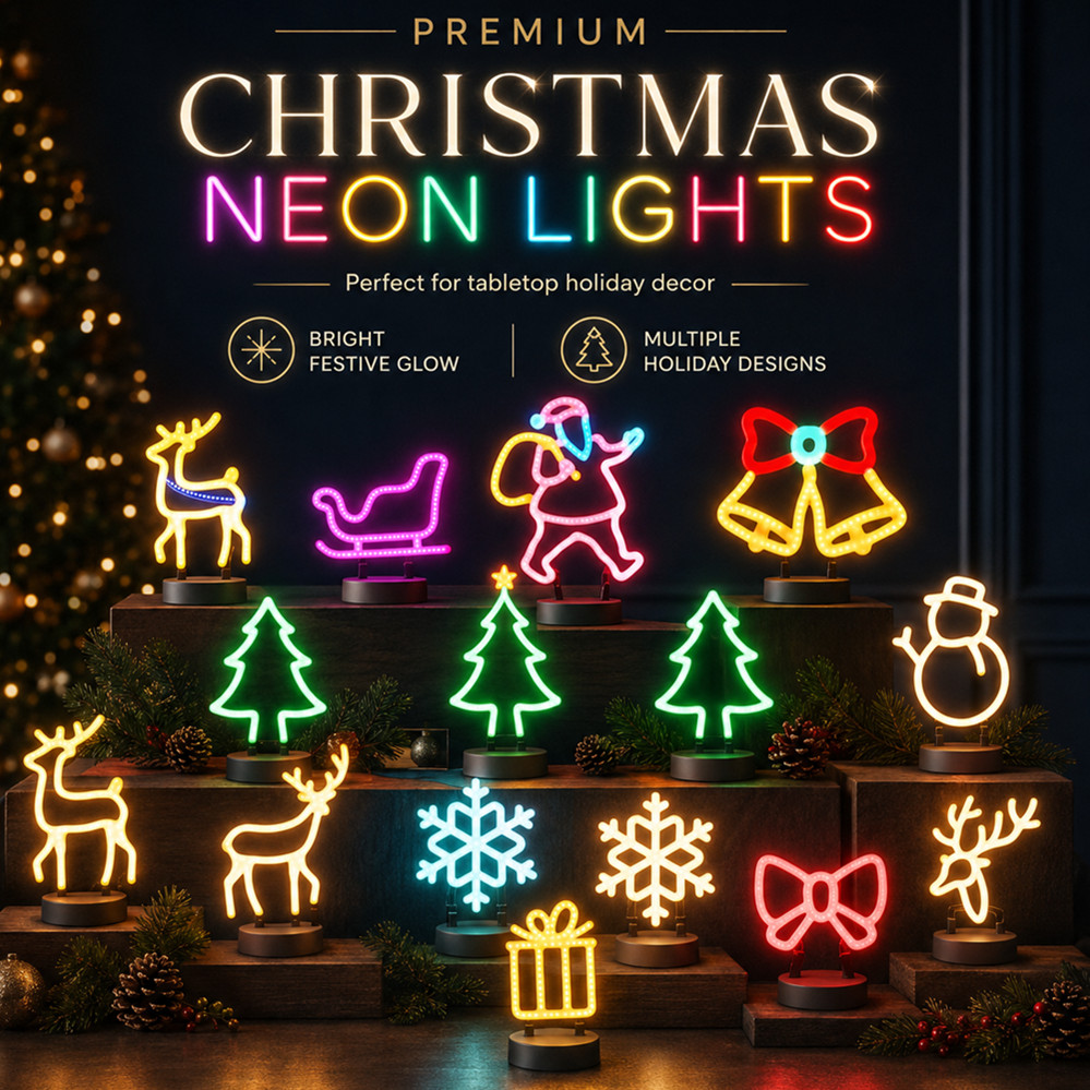 Christmas Decoration LED Neon  - огляд і ціна Lighting Decoration Ideas