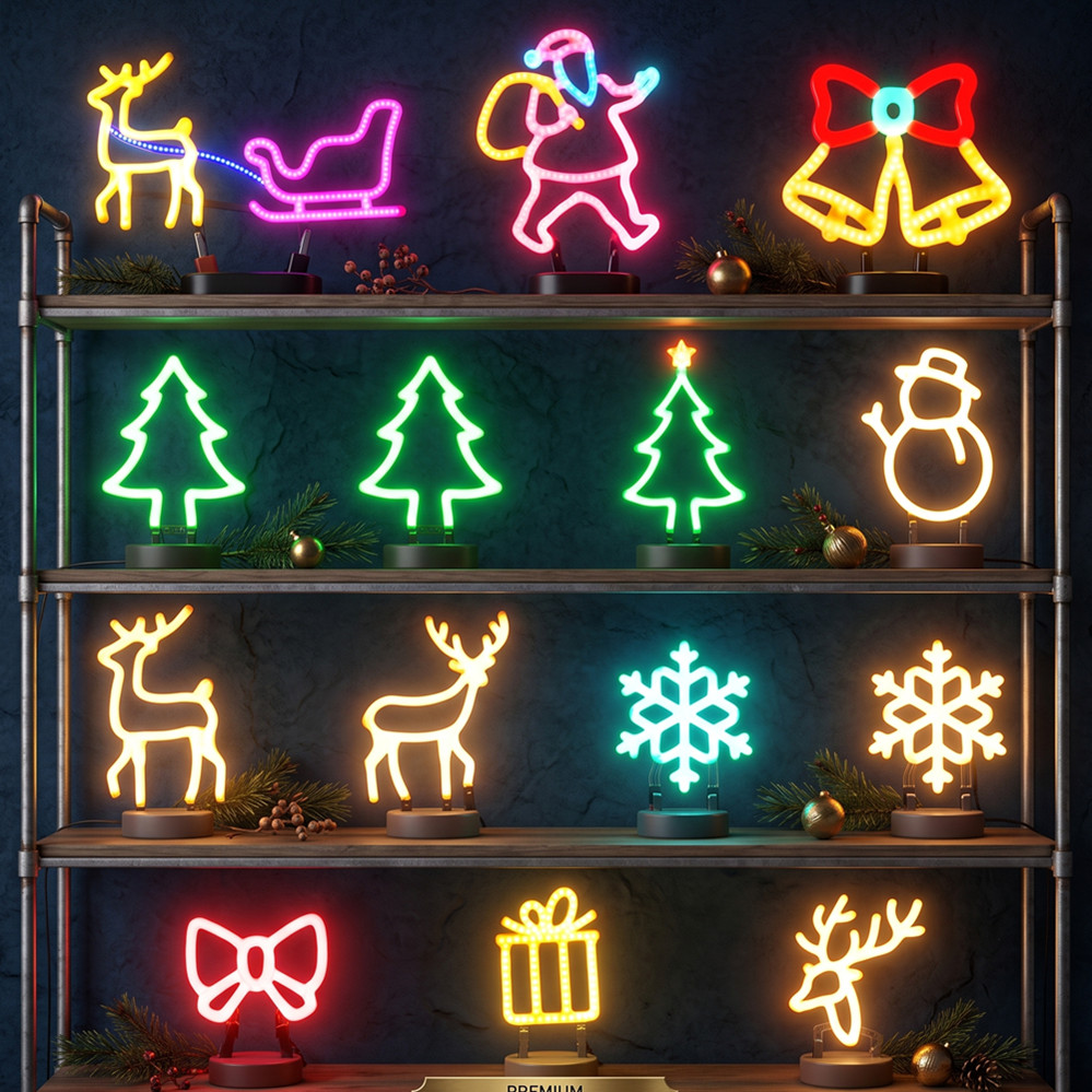 Christmas Decoration LED Neon  - огляд і ціна Lighting Decoration Ideas