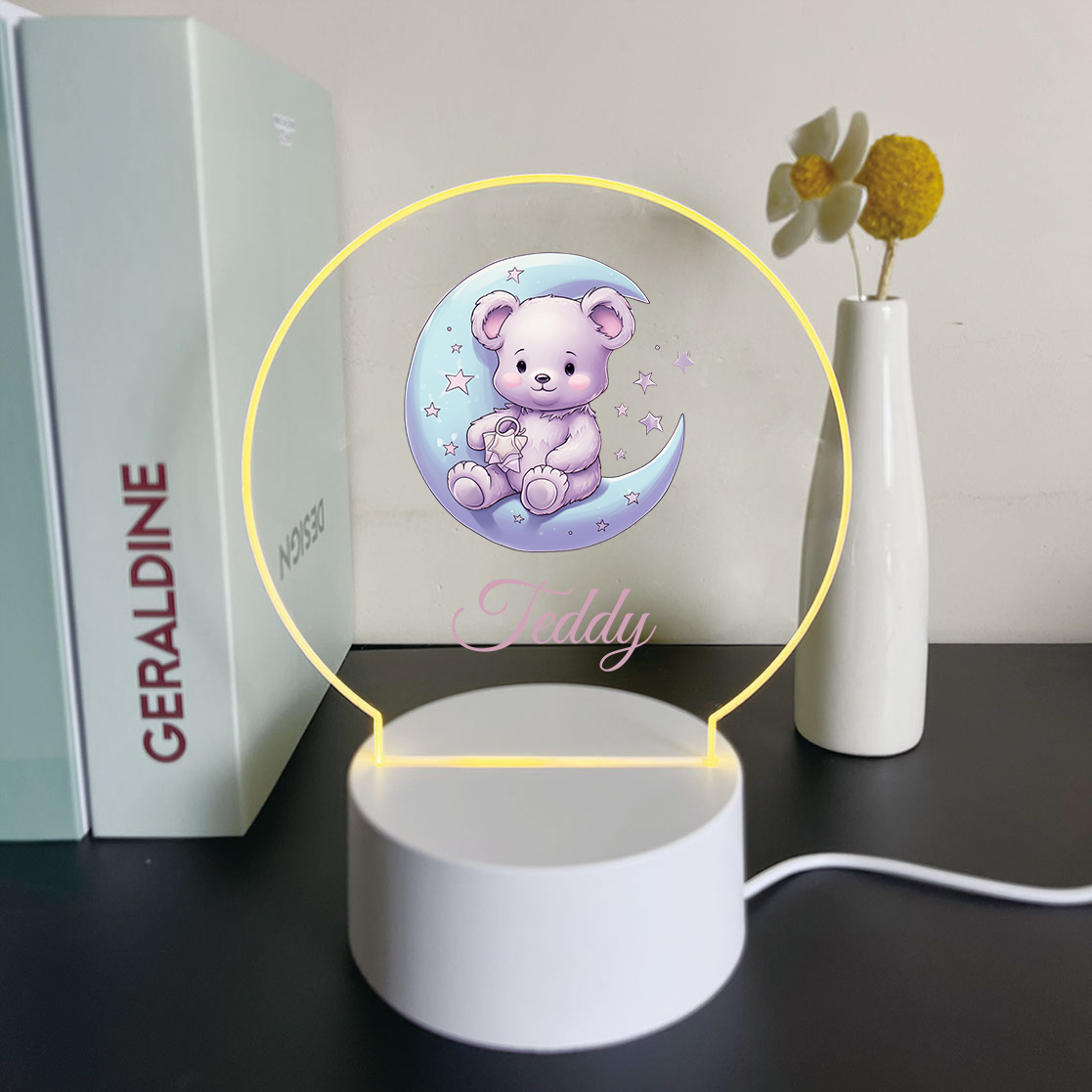1pc Personalize Custom Moon be - огляд і ціна Lighting Visual