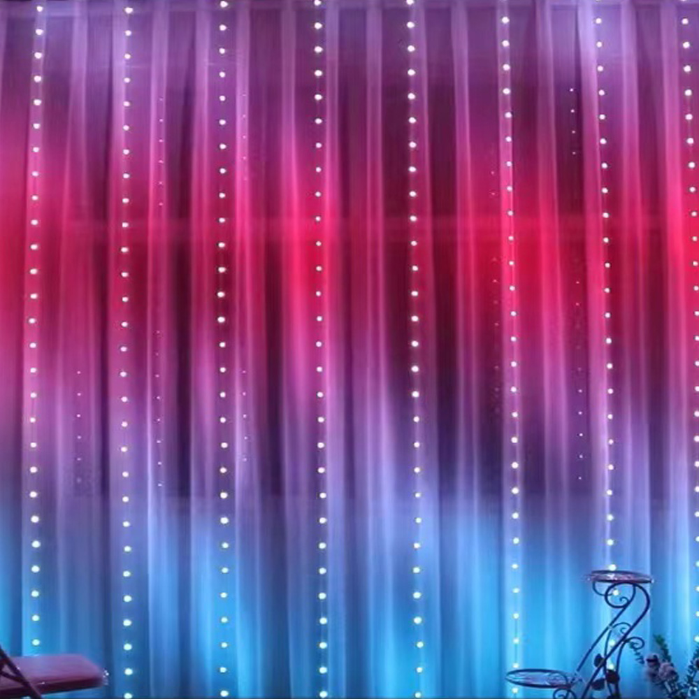 3M RGB Smart LED Curtain Light - огляд і ціна Lighting Christmas Decor